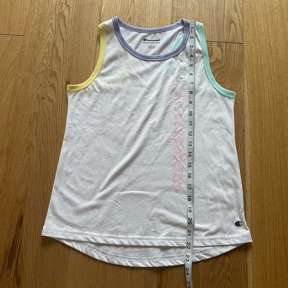 NWT CHAMPION RACERBACK WHITE TANK - L - Picture 15 of 15